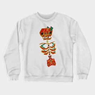 Neon Skeleton Crewneck Sweatshirt